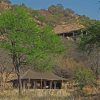 Serengeti Pioneer Camp Tent Exterior With Lounge At Day